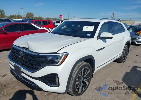 2025 Volkswagen Atlas Cross Sport 2.0T Sel Premium R-Line z USA, uszkodzony, nr VIN 1V2FE2CA6SC210792